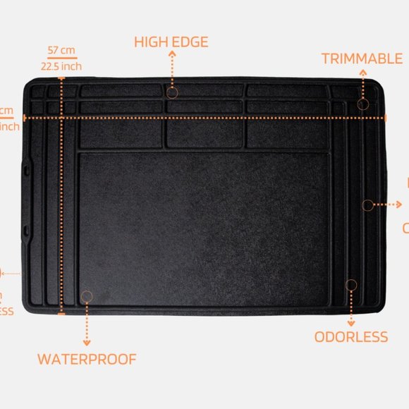 Under The Sink Mat Waterproof Mat- Rubber Mat, Kitchen Sink Mats, Under Sink - Picture 2 of 11